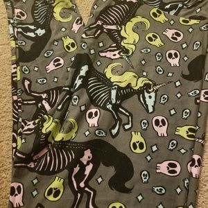 LuLaRoe Pants & Jumpsuits - Lularoe unicorn skeleton skellicorn leggings LuLaRoe Pants & Jumpsuits - Lularoe unicorn skeleton skellicorn leggings